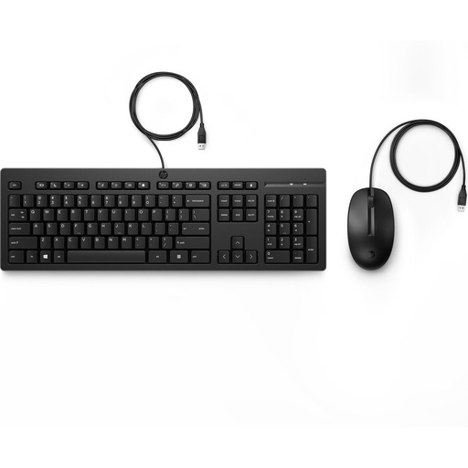 Teclado y Ratón HP 225 Negro Qwerty Español