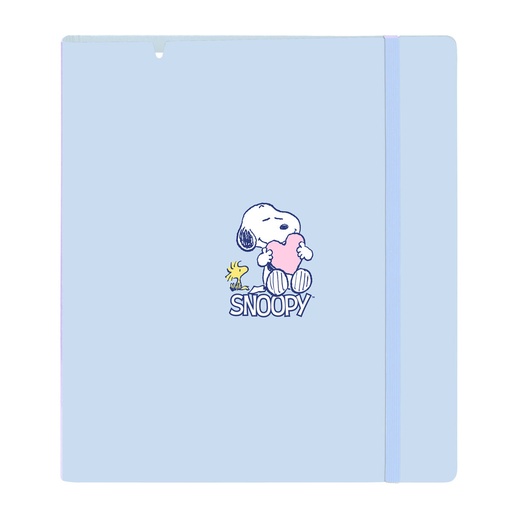 Ring binder Snoopy Love Blue 27 X 32 X 4 cm