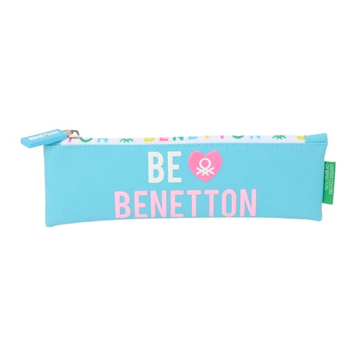 Portatodo Benetton Unique Rosa Turquesa 20 x 6 x 1 cm