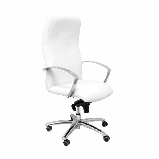 Sillón de Oficina Caudete similpiel Piqueras y Crespo 5DBSPBL Blanco