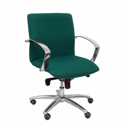 Sillón de Oficina Caudete confidente Piqueras y Crespo BALI426 Verde oscuro