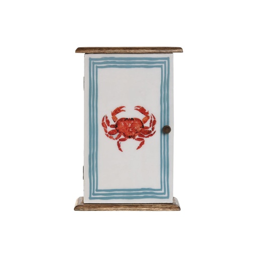 Key cupboard Home ESPRIT Multicolour 18 x 7,5 x 28 cm