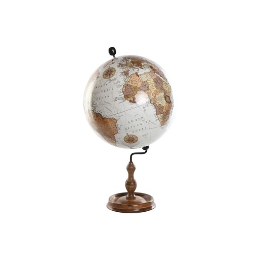 Globo Terraqueo Home ESPRIT Marrón Vintage 45 x 45 x 80 cm