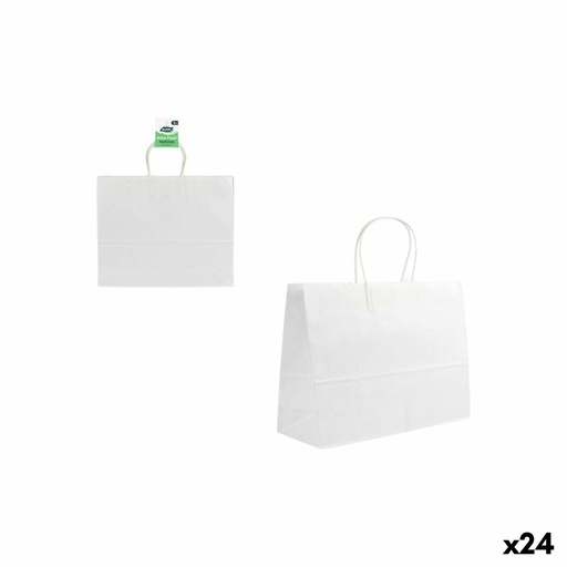 Bolsa Reutilizable para Alimentos Algon Blanco 3 Piezas (24 Unidades)