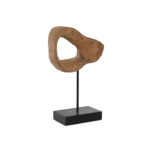 Decorative Figure Home ESPRIT Brown Black Modern 20 x 9 x 34 cm