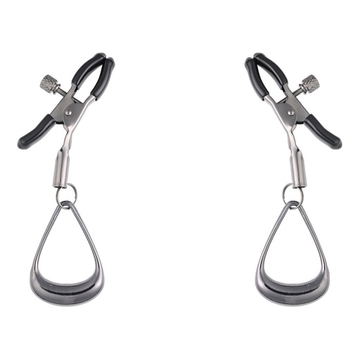 Cadena Con Pinzas Para Pezones Sportsheets Velvet Noir