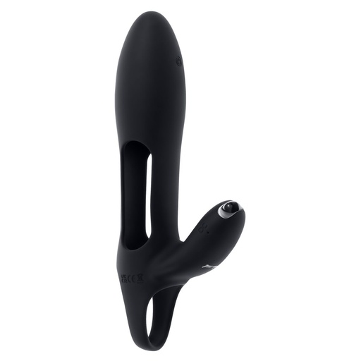 Dual Stimulation Vibe Evolved Zero Tolerance black