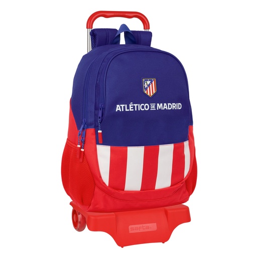 School Bag Atlético Madrid Blue White Red 32 x 44 x 16 cm