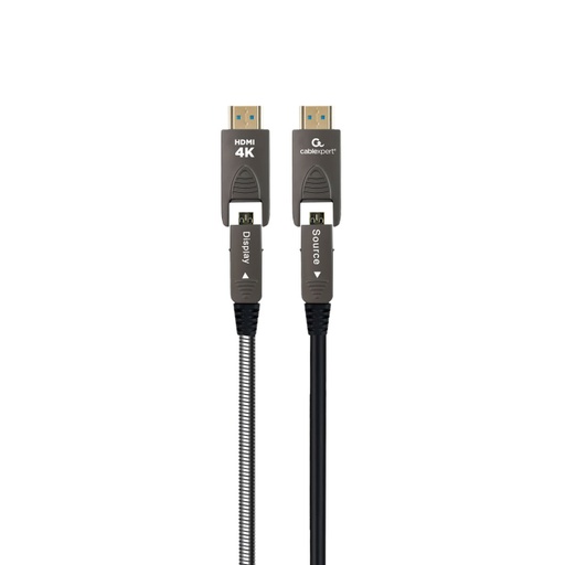 Cable HDMI GEMBIRD CCAP-HDMIDD-AOC-10M Negro