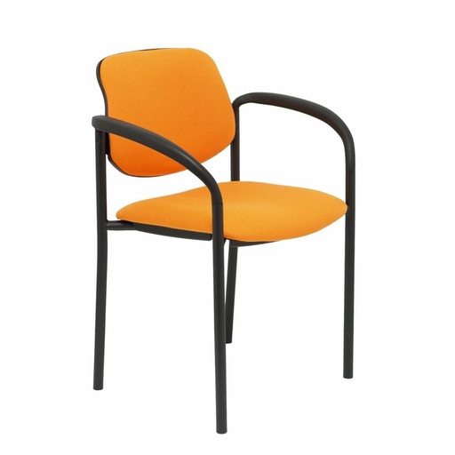 Silla de Recepción Villalgordo Bali Piqueras y Crespo LI308CB Naranja