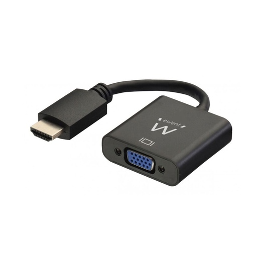 Adaptador HDMI a VGA con Audio Ewent EW9864 0,23 m Negro