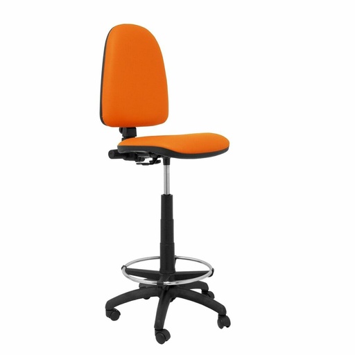 Stool Ayna  Piqueras y Crespo 4CPSPNA Orange PVC Imitation leather