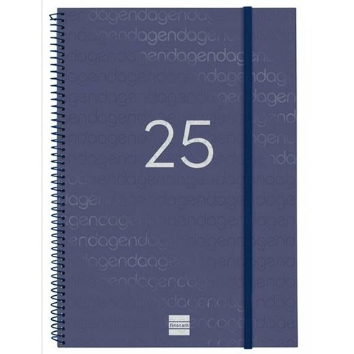 Agenda Finocam YEAR Azul A4 21 x 29,7 cm 2025