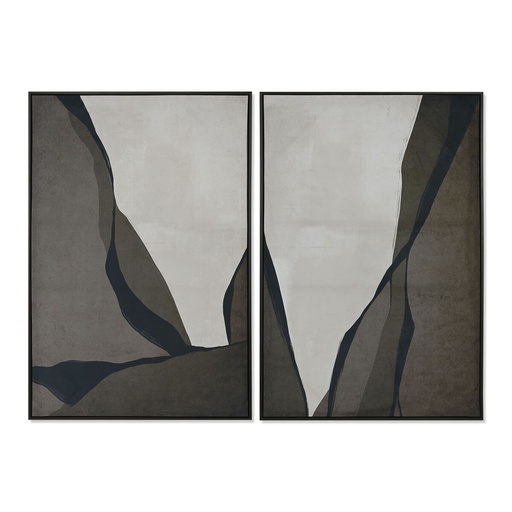 Lienzo Home ESPRIT Terciopelo Lienzo 83 x 3,8 x 123 cm
