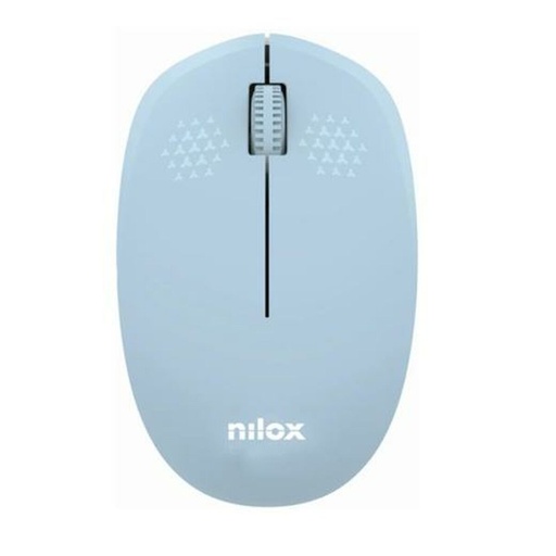 Ratón Inalámbrico Óptico Nilox Azul Negro 1000 dpi