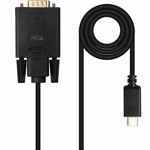 Cable USB NANOCABLE 10.15.5202 Negro 1,8 m