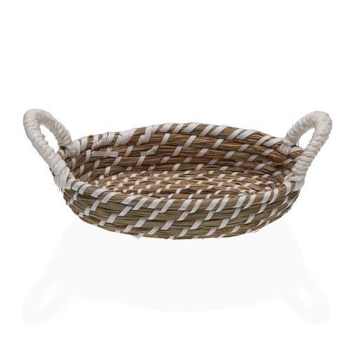 Multi-purpose basket Versa Textile Water hyacinth 35 X 9 X 19 CM