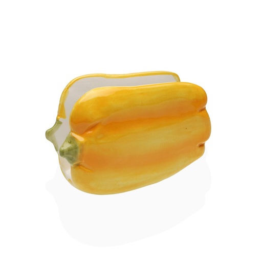 Napkin holder Versa Ceramic 8,1 X 12,2 X 5,6 CM Pepper