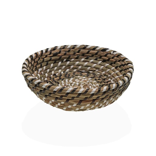 Multi-purpose basket Versa Textile Water hyacinth 25 x 8 x 25 cm