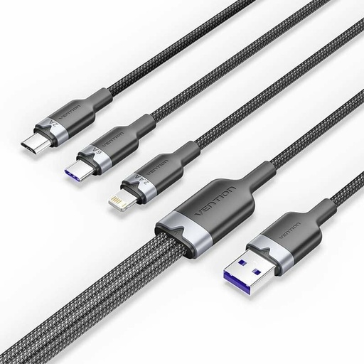 Cable USB a Lightning Vention CTPBG