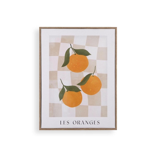 Lienzo Versa Naranja 2,2 X 40 X 30 CM