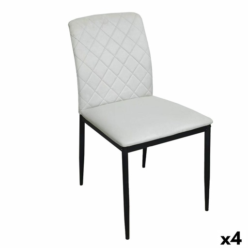 Silla Versa ZEGERS  Beige 58 x 83 x 44 cm (4 Unidades)