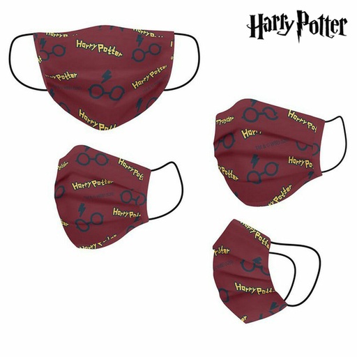 Mascarilla Higiénica de Tela Reutilizable Harry Potter Infantil