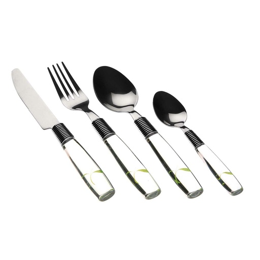 Cutlery Versa Steel Rushes 24 Pieces