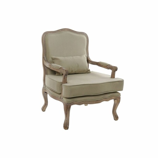 Sillón DKD Home Decor Marrón Beige Natural 70 x 62 x 95 cm