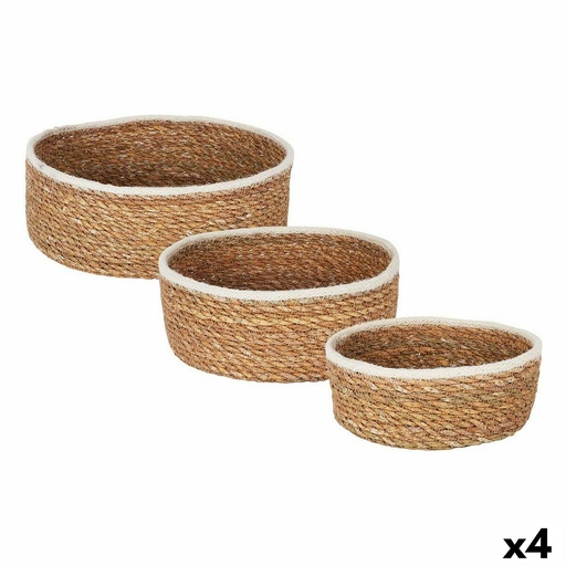 Basket set Privilege   wicker 17 cm 3 Pieces