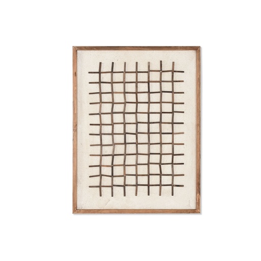 Cuadro Home ESPRIT Pino Madera Reciclada 62 x 4 x 82 cm