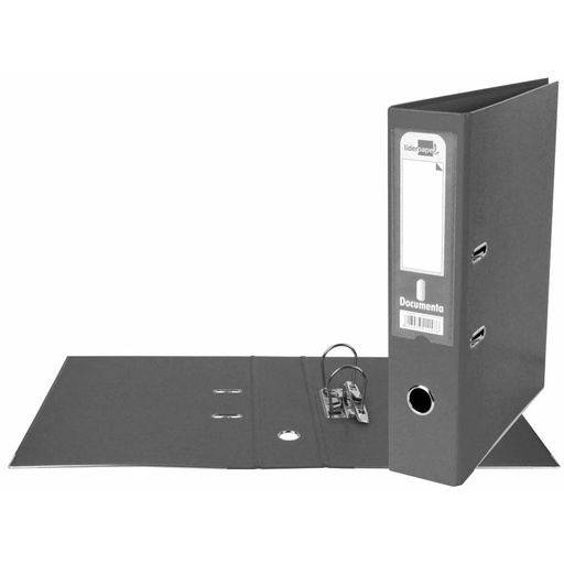 Carpeta de anillas Liderpapel AZ25 Gris A4 (1 unidad)