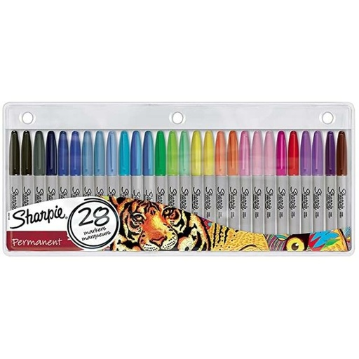 Set de Rotuladores Sharpie 2061129 Multicolor Permanente 28 piezas