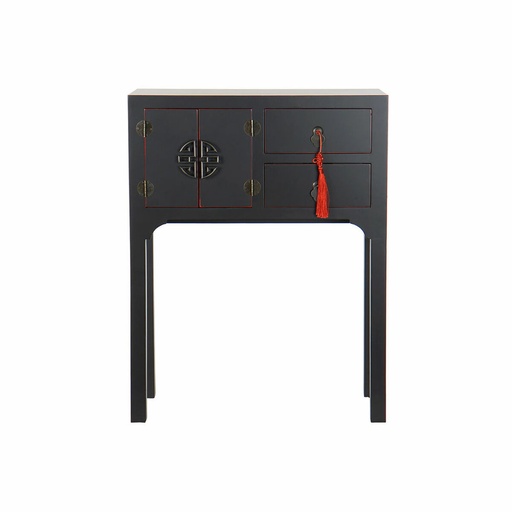 Recibidor DKD Home Decor Negro 63 x 26 x 83 cm