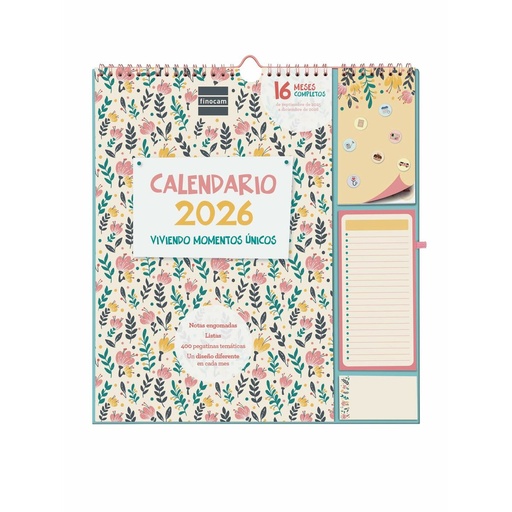 Calendario de pared Finocam