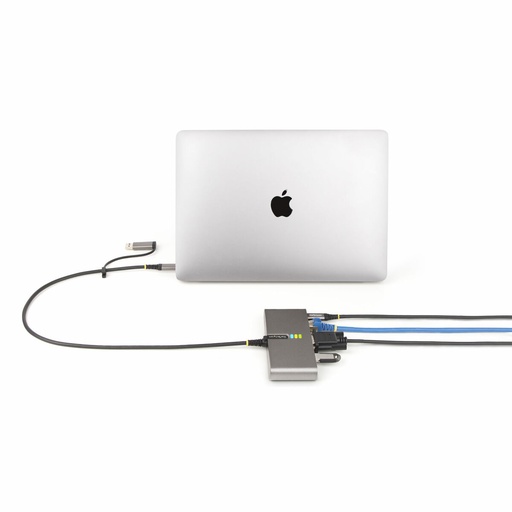USB Cable Startech 5G2A1SGBB-USB-C-HUB Grey