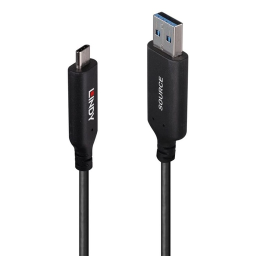 Cable USB LINDY 43395 Negro