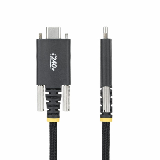 Cable Cargador USB Startech S2CEPR2M-USBSL-CABLE Negro 2 m