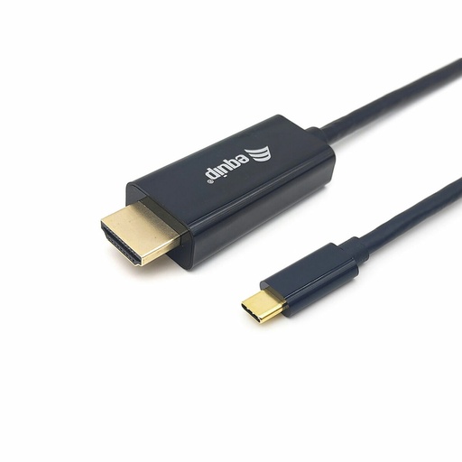 Cable USB-C a HDMI Equip 13341107101 Negro 1 m
