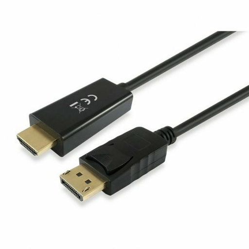 Adaptador DisplayPort a HDMI Equip 119390 Negro 2 m