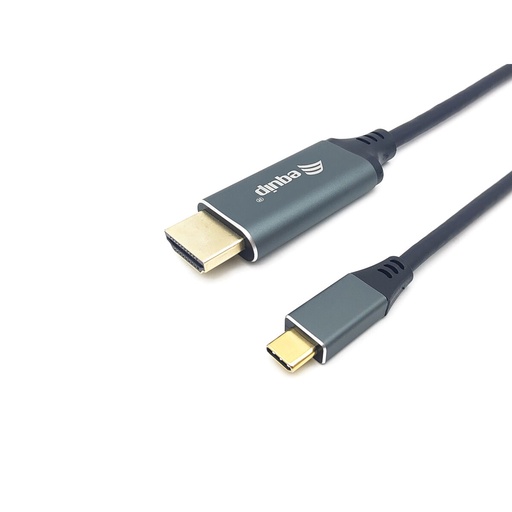 Cable USB-C a HDMI Equip 13341507101 Negro 1 m