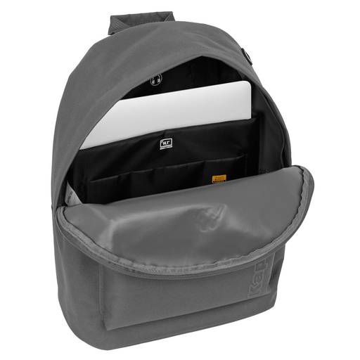 Mochila Escolar Kappa kappa basics Gris 31 x 41 x 16 cm