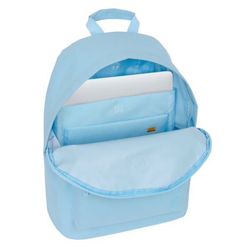 Mochila Escolar Kappa kappa basics Celeste 31 x 41 x 16 cm