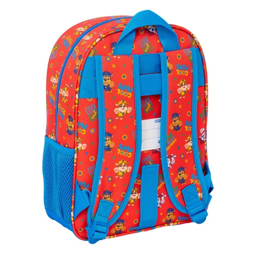School Bag The Paw Patrol Cool Blue Red 26 x 34 x 11 cm