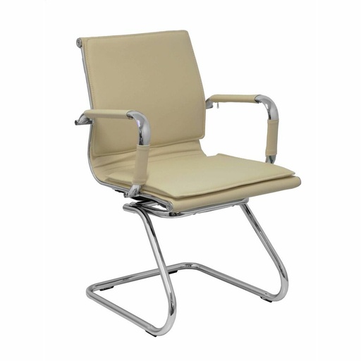 Reception Chair Yeste Confidente Patín Piqueras y Crespo 256CPCR Beige