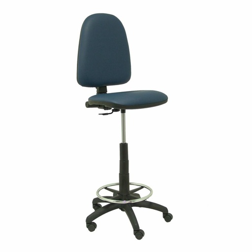 Taburete Ayna  Piqueras y Crespo CPSPAZM Azul marino PVC Símil Piel