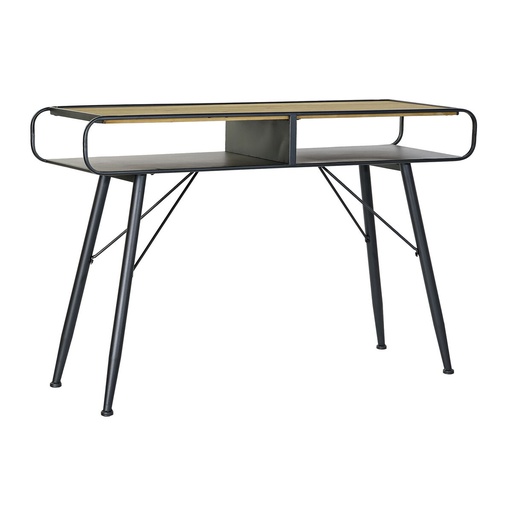 Recibidor DKD Home Decor Negro Marrón claro 120 x 38 x 78 cm