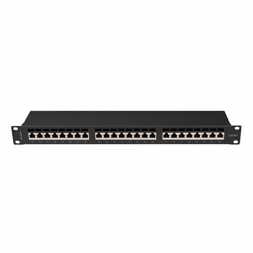 Cable de Red Rígido UTP Categoría 6 Lanberg PPSA-1024-B Negro