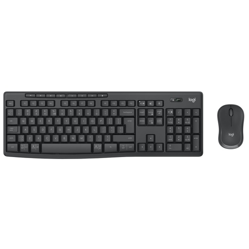 Teclado y Ratón Logitech 920-012077 Gris Grafito Inglés EEUU Qwerty US