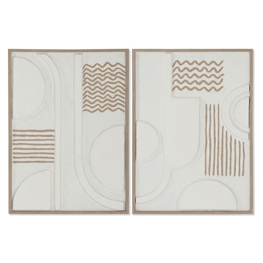 Cuadro 3D Home ESPRIT Papel Poliestireno 50 x 2 x 70 cm 50 x 4 x 70 cm